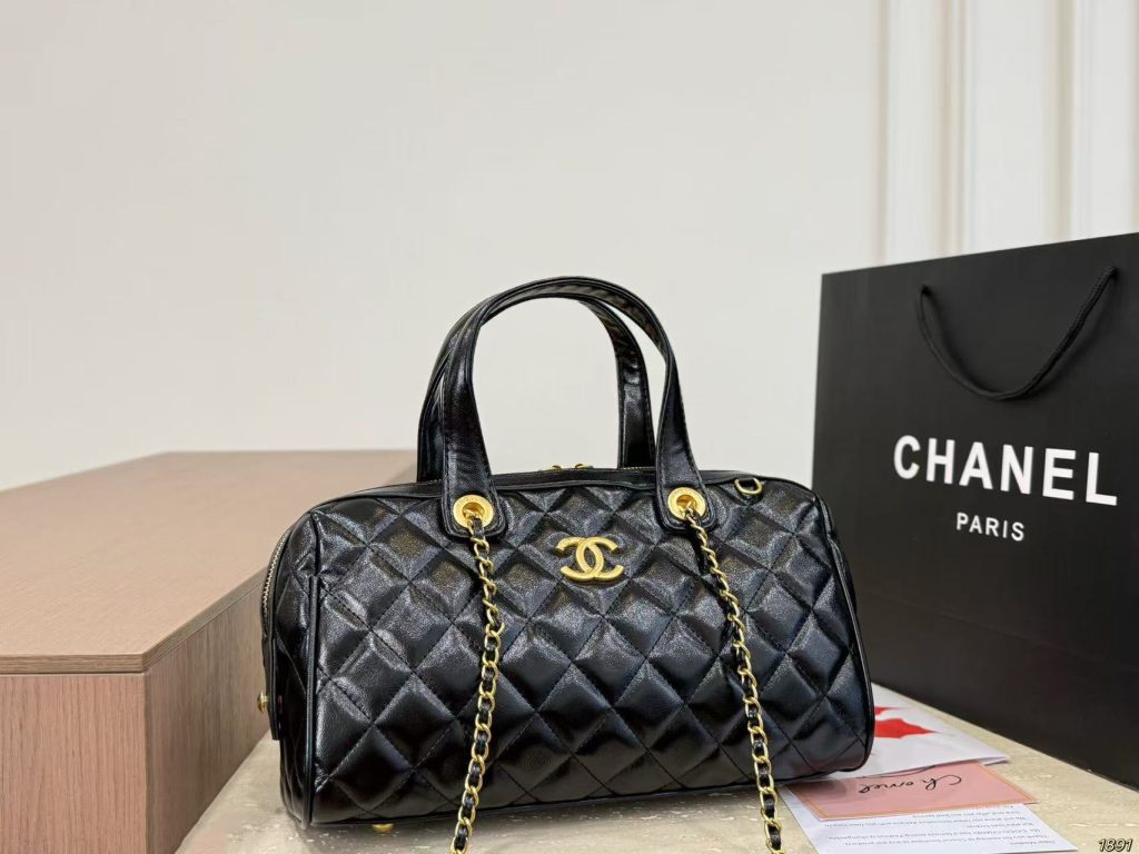 C-Bowling Bag-style Handbag（QC3236）C-Bowling Bag-style Handbag（QC3236）