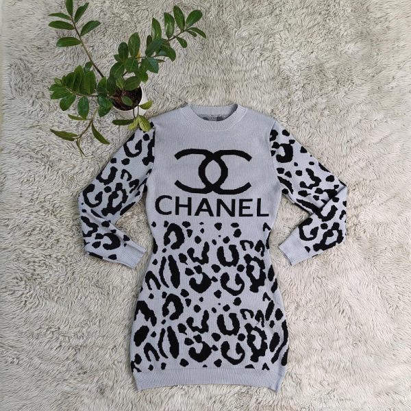 C-Stylish Knitted Fashion Dress(M4033)C-Stylish Knitted Fashion Dress(M4033)