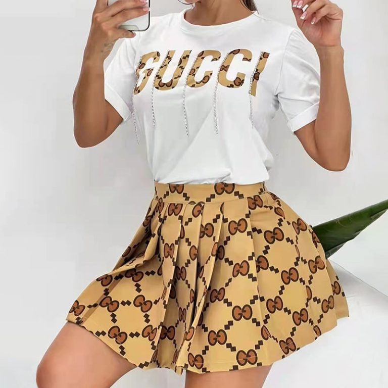 G-Pleated Skirt Set（DD0018）G-Pleated Skirt Set（DD0018）