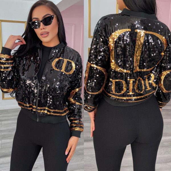 D&C&L-Sexy Slim-fit Sequin Jacket(W0006)D&C&L-Sexy Slim-fit Sequin Jacket(W0006)