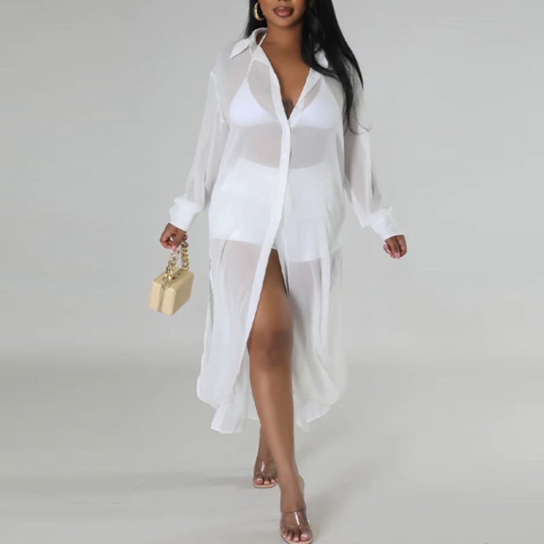 Solid Color Long Shirt and Shorts Two-piece Set(K10501)Solid Color Long Shirt and Shorts Two-piece Set(K10501)