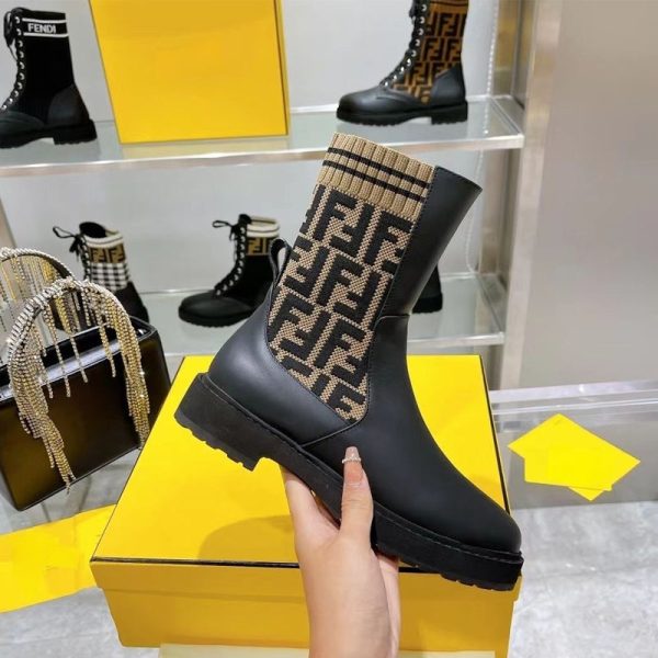 F-Knitted Patchwork Doc Martens（E289）F-Knitted Patchwork Doc Martens（E289）