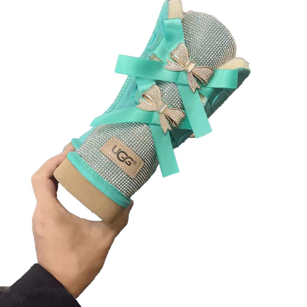 U-Tiffnay Blue Diamond Boots U1206）U-Tiffnay Blue Diamond Boots U1206）