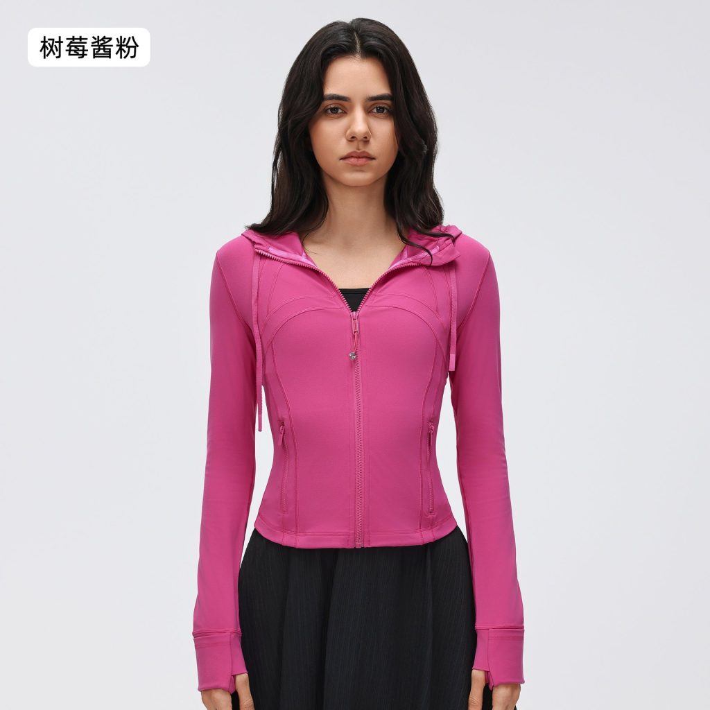 LU-Short Hooded Jacket (LU01398)LU-Short Hooded Jacket (LU01398)