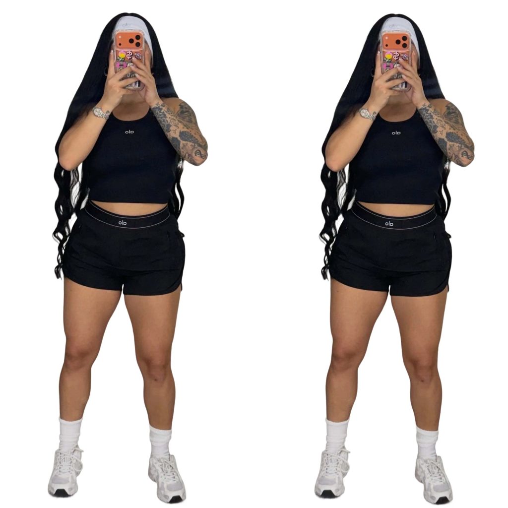 A-Top and shorts Set(Q6335)A-Top and shorts Set(Q6335)