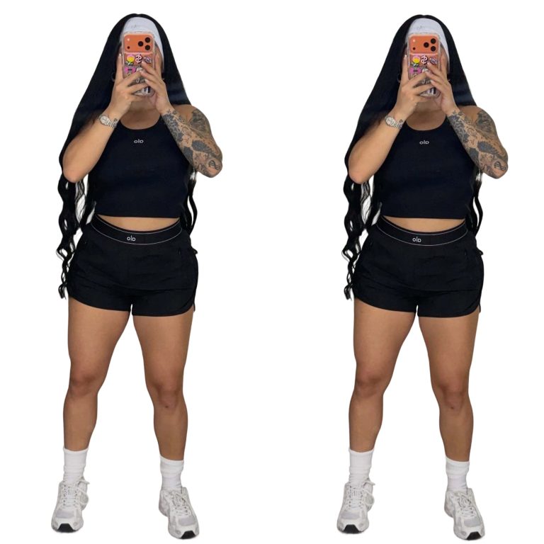 A-Top and shorts Set(Q6335)A-Top and shorts Set(Q6335)