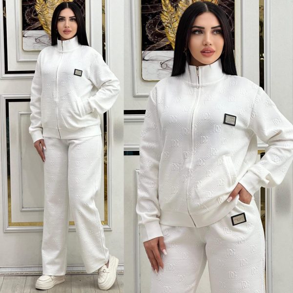 D&G-Casual Sports Embossed Suit(J5087)