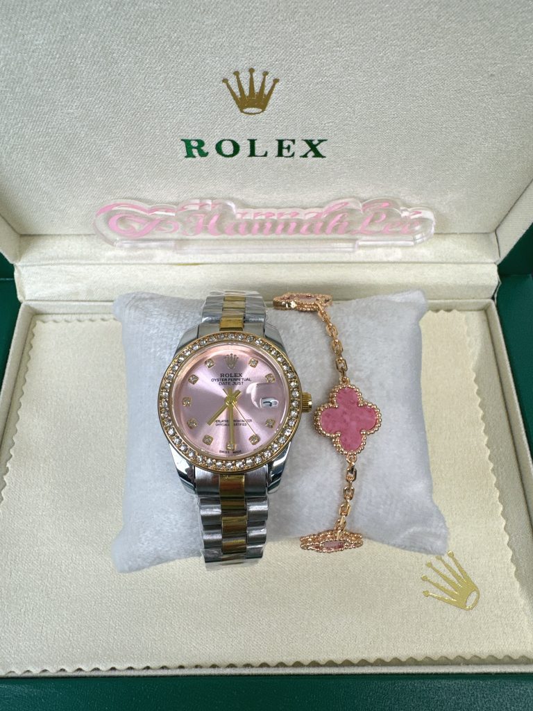 RX-Pink Gold Watch and Bracelet Set（SW353）RX-Pink Gold Watch and Bracelet Set（SW353）