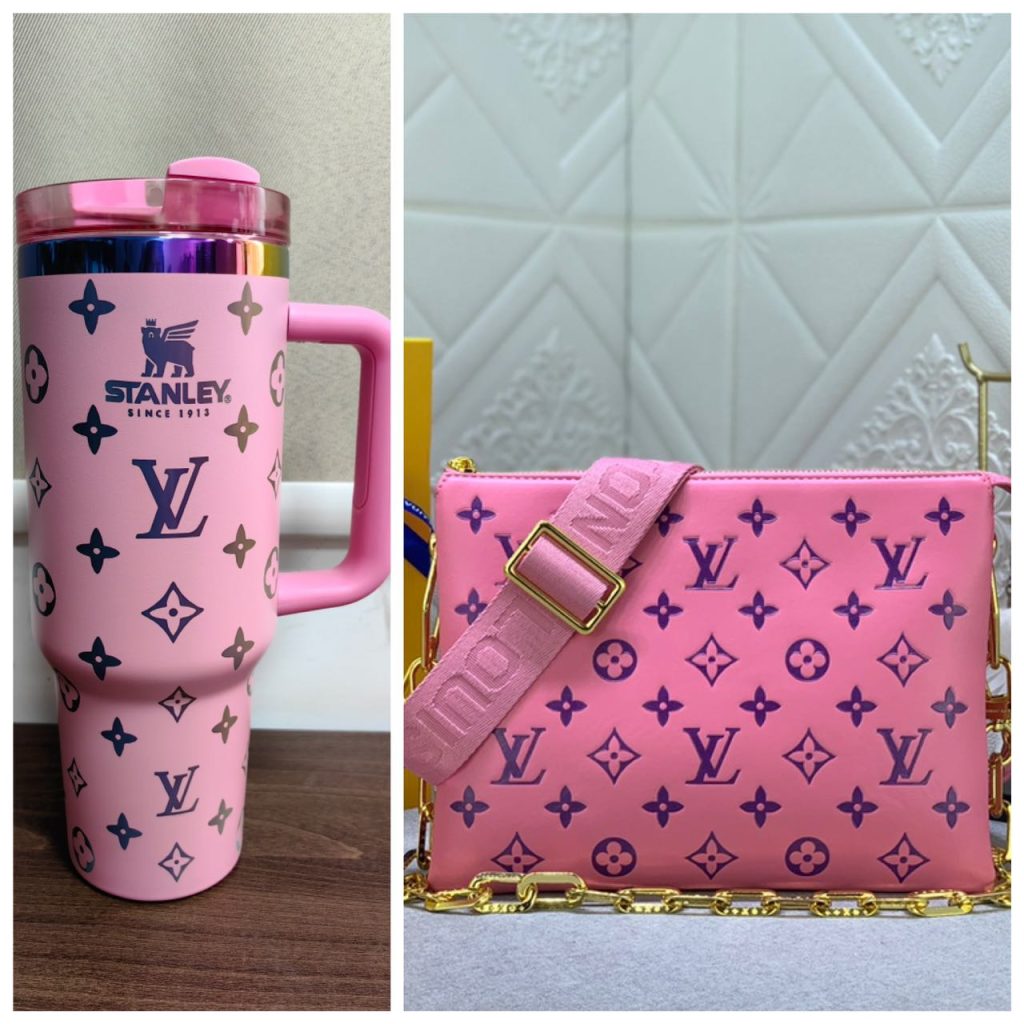 L-Pink Bag and Cup Set (preorder)（L0417）L-Pink Bag and Cup Set (preorder)（L0417）