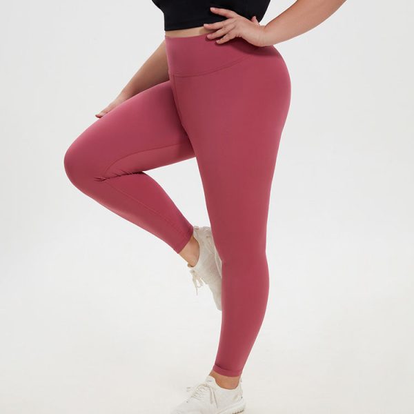 LU-Plus Size High-Waisted Yoga Pants (LU120363)LU-Plus Size High-Waisted Yoga Pants (LU120363)