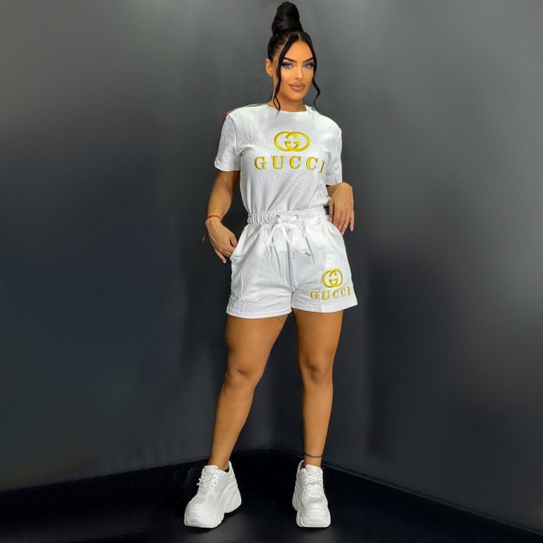 G-Fashion Embroidery Two-piece Set（DD0089）G-Fashion Embroidery Two-piece Set（DD0089）