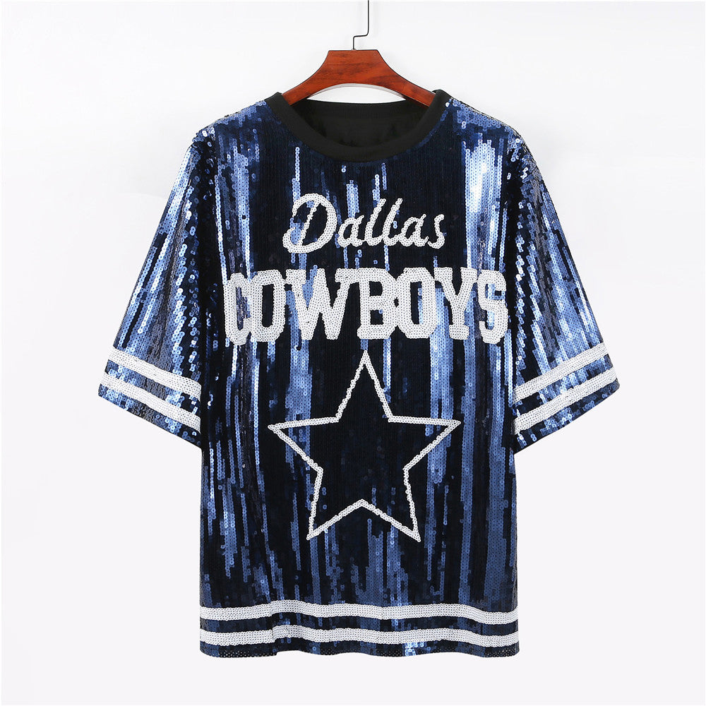 Sequin T-shirt(SE9981)Sequin T-shirt(SE9981)