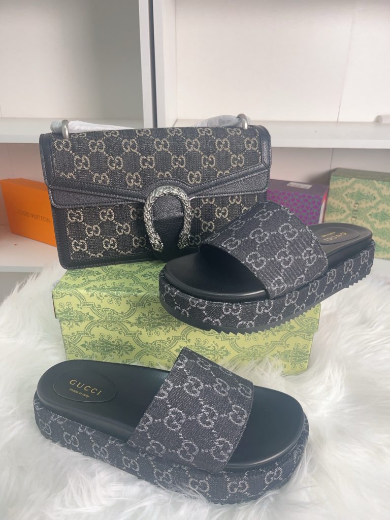 Women's Summer Bag and Slippers Set(QD225)Women's Summer Bag and Slippers Set(QD225)