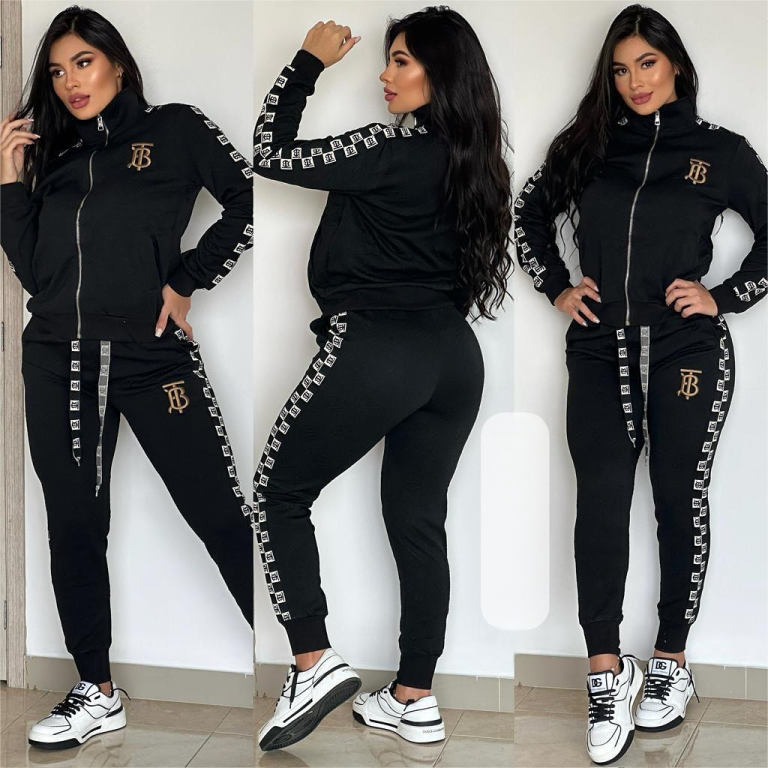 B-Embossed Sports Zip-up Suit(J5058)B-Embossed Sports Zip-up Suit(J5058)