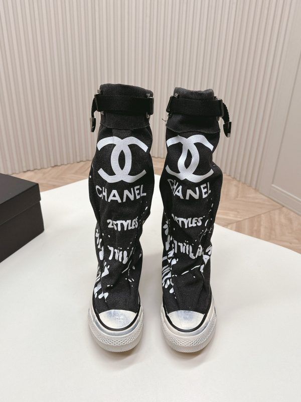 C-Long Canvas Boots(DP3927)C-Long Canvas Boots(DP3927)