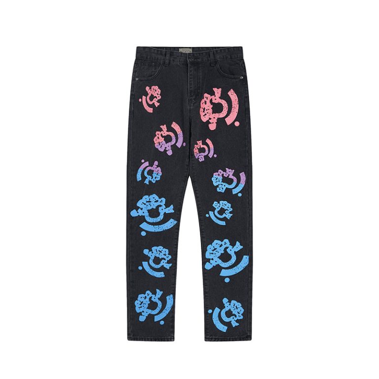 DT-Women’s Printed Jeans（GS0271）DT-Women’s Printed Jeans（GS0271）
