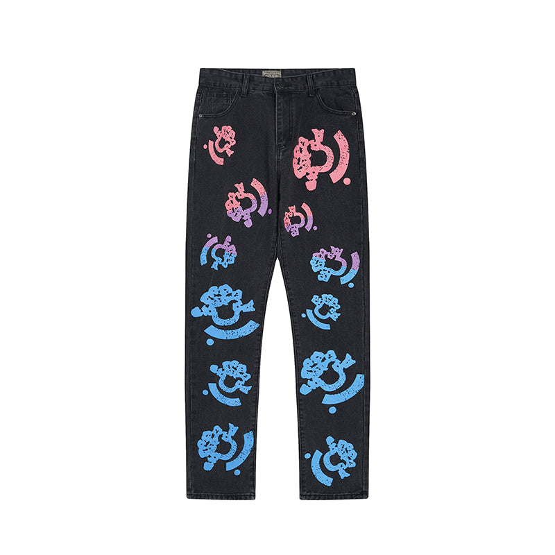 DT-Women’s Printed Jeans（GS0271）DT-Women’s Printed Jeans（GS0271）