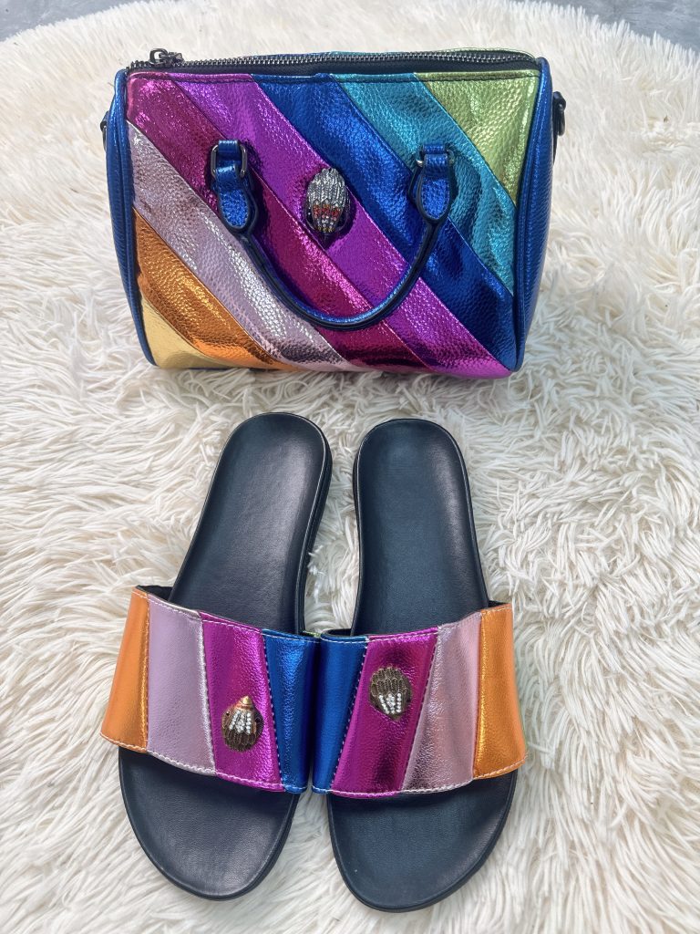 Colorful Pillow Bag + Slippers(L1448)Colorful Pillow Bag + Slippers(L1448)