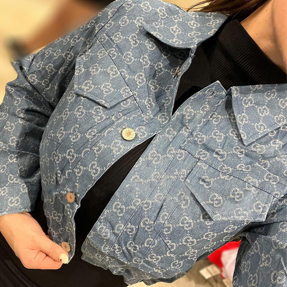 G-Washed Denim Jacket(Y71511)G-Washed Denim Jacket(Y71511)