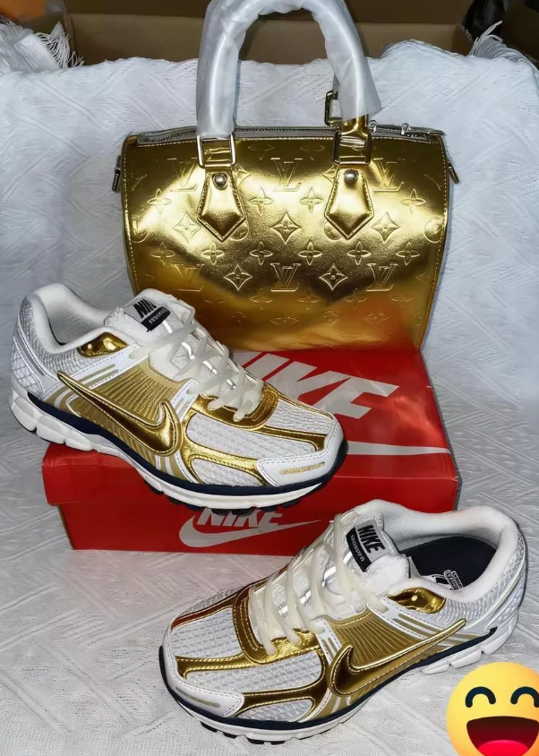 Gold Sneakers&Bag(QM58468)Gold Sneakers&Bag(QM58468)
