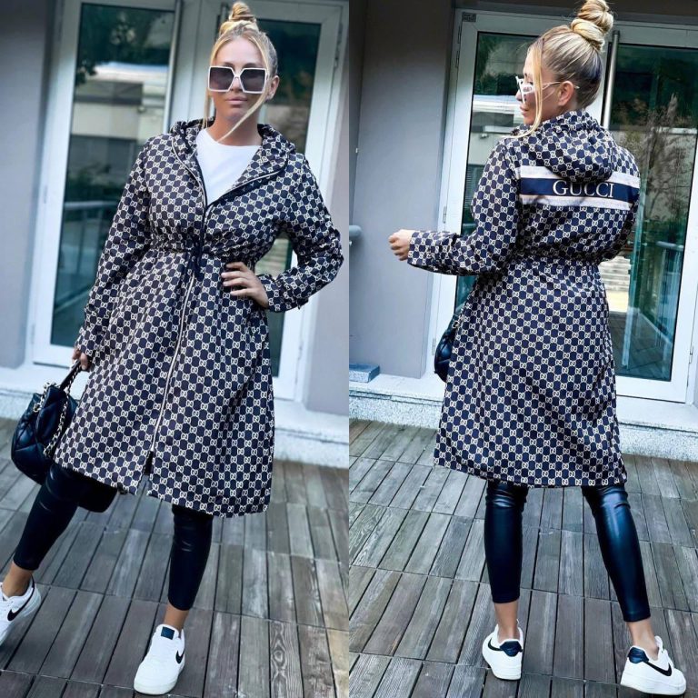 D&G-Fashion Long Trench Coat (J2768)D&G-Fashion Long Trench Coat (J2768)
