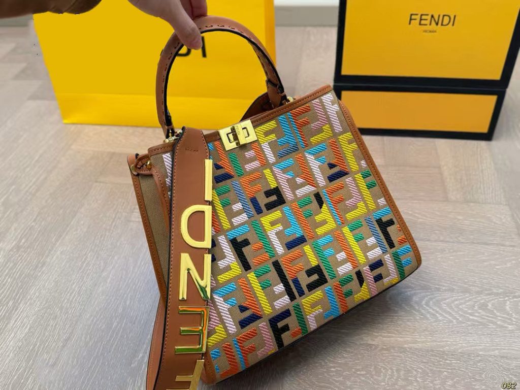 F-Printed Handbag(QC800)F-Printed Handbag(QC800)