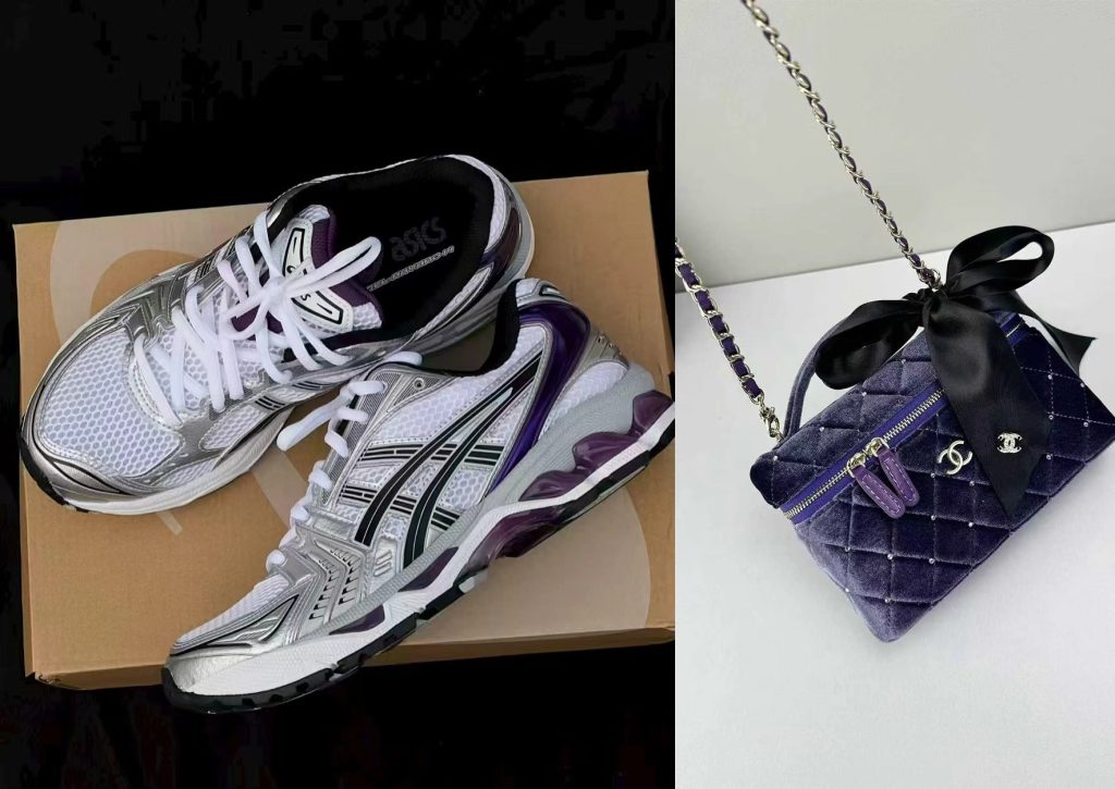 Purple Bag&AS Sneakers Set(QQMZ3171)Purple Bag&AS Sneakers Set(QQMZ3171)