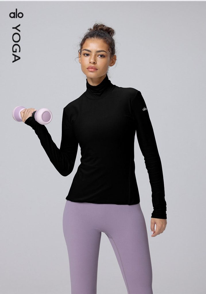 Alo-Long-sleeved T-shirt (A110262)Alo-Long-sleeved T-shirt (A110262)