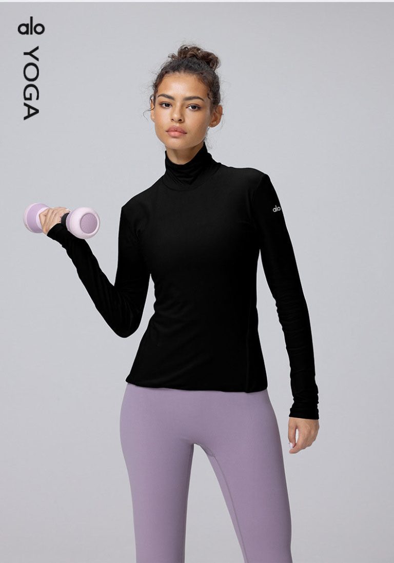 Alo-Long-sleeved T-shirt (A110262)Alo-Long-sleeved T-shirt (A110262)