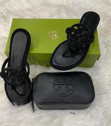 TB-Diamond Slippers&Bag（FD980）TB-Diamond Slippers&Bag（FD980）