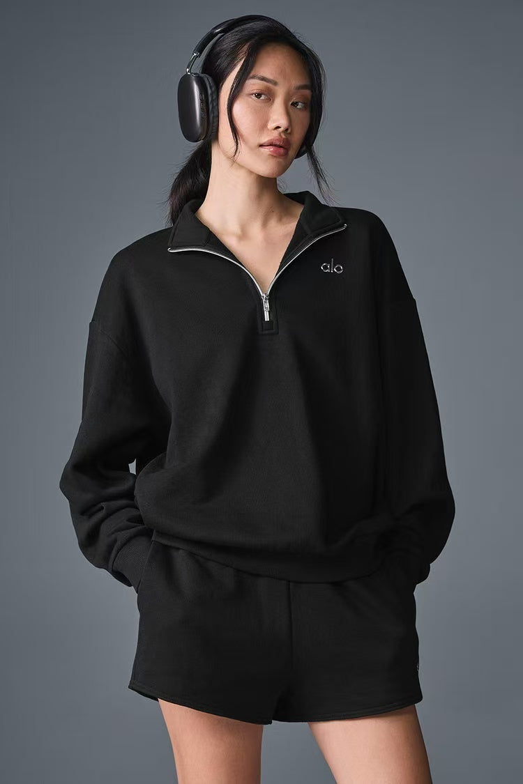 Alo-Women's Half-Zip Sweatshirt Set (A17110)Alo-Women's Half-Zip Sweatshirt Set (A17110)