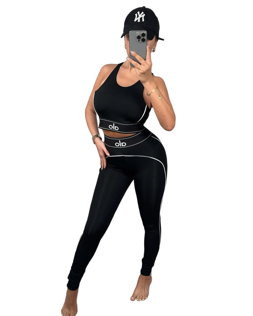 Alo-Sports Yoga Set (Q6271)Alo-Sports Yoga Set (Q6271)