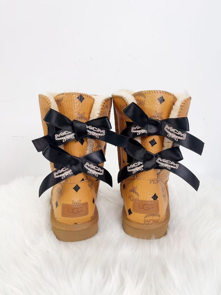Snow Boots (2 bows)(XDX171)Snow Boots (2 bows)(XDX171)