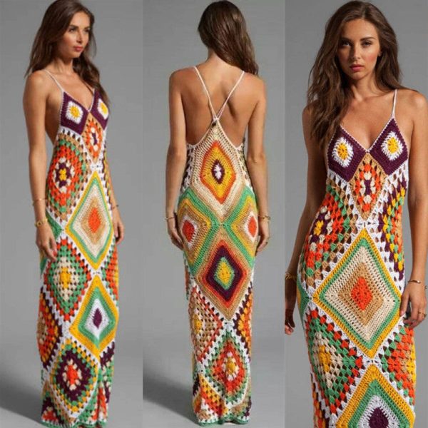Handmade beach dress(5513)Handmade beach dress(5513)