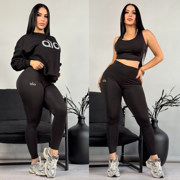 Alo-Yoga three-piece outfit (Q6314)Alo-Yoga three-piece outfit (Q6314)