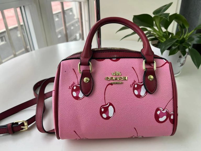 C-Pink Cherry Pillow BagC-Pink Cherry Pillow Bag