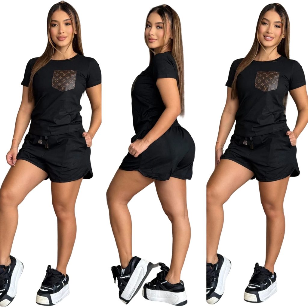 L-Short-sleeved Shorts Sports Suit(J5194)L-Short-sleeved Shorts Sports Suit(J5194)
