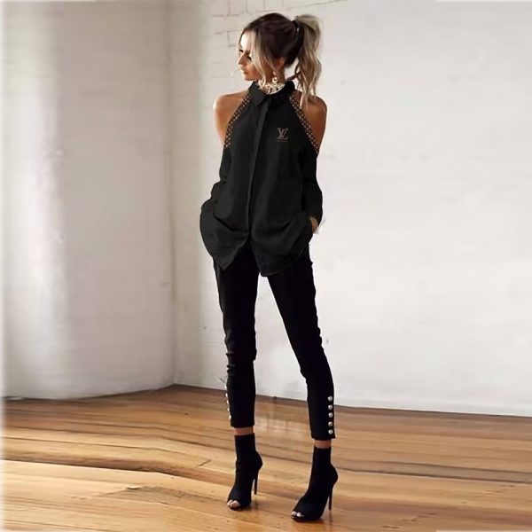 Women’s open shoulder shirt(2799)Women’s open shoulder shirt(2799)