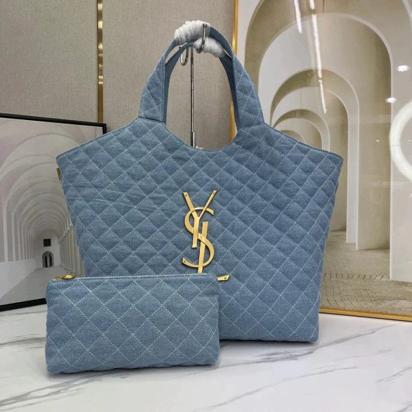 Casual 2 pcs Tote Bag-Blue(L1452)Casual 2 pcs Tote Bag-Blue(L1452)