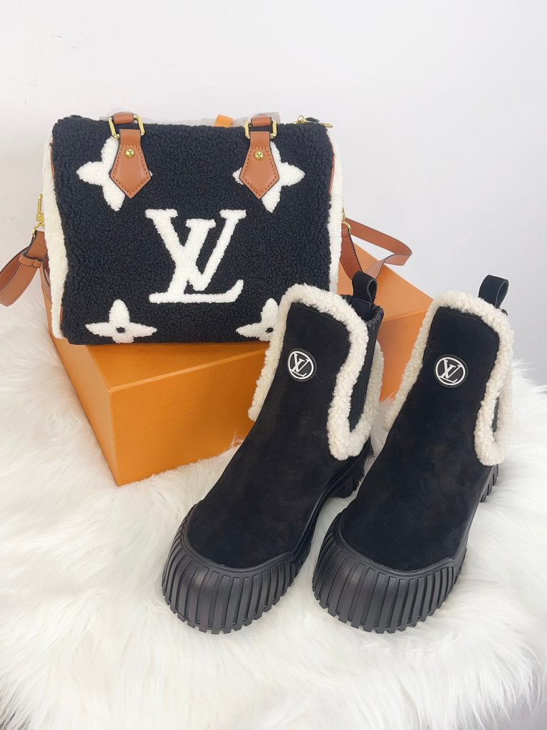 LV-Black Shoe And Bag Set(DPHY540)LV-Black Shoe And Bag Set(DPHY540)