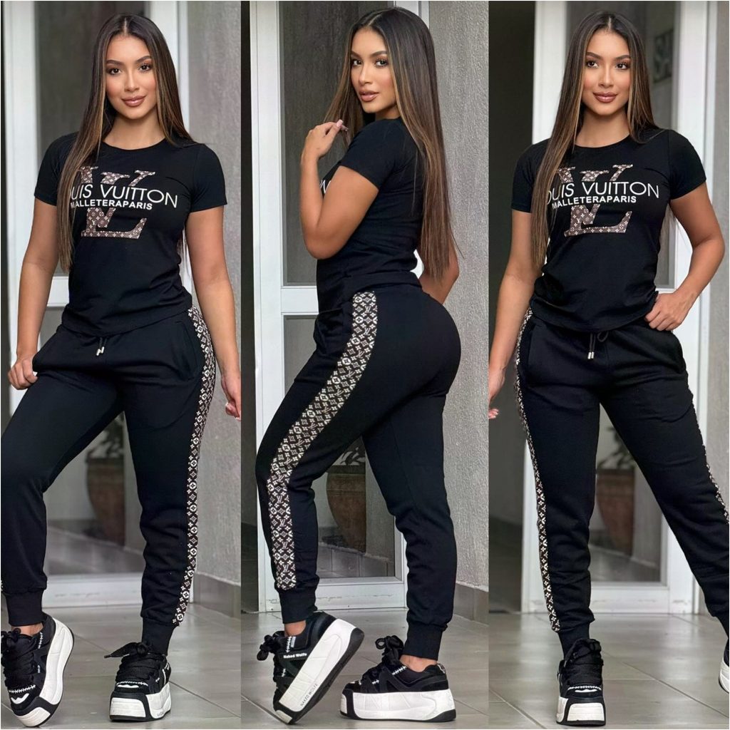 L-Embroidery Fashion Casual Short-sleeved Suit(J5002)L-Embroidery Fashion Casual Short-sleeved Suit(J5002)