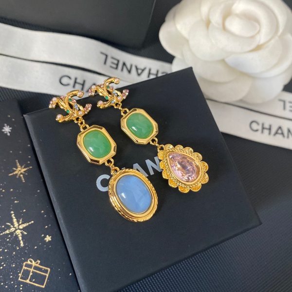 C-Gem Water Droplets Earrings(A929)C-Gem Water Droplets Earrings(A929)