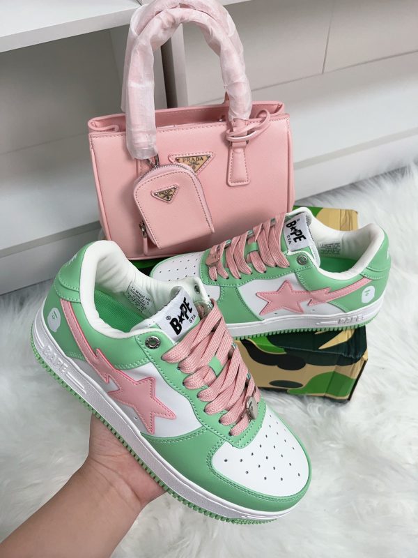 Green&Pink Shoes and Bag Set（QG422）Green&Pink Shoes and Bag Set（QG422）
