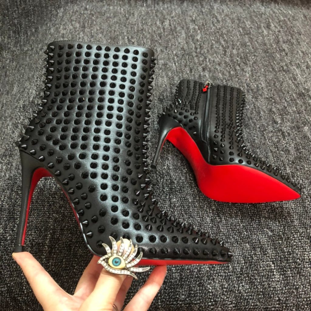CL- Black Studded Boots(CL927)CL- Black Studded Boots(CL927)