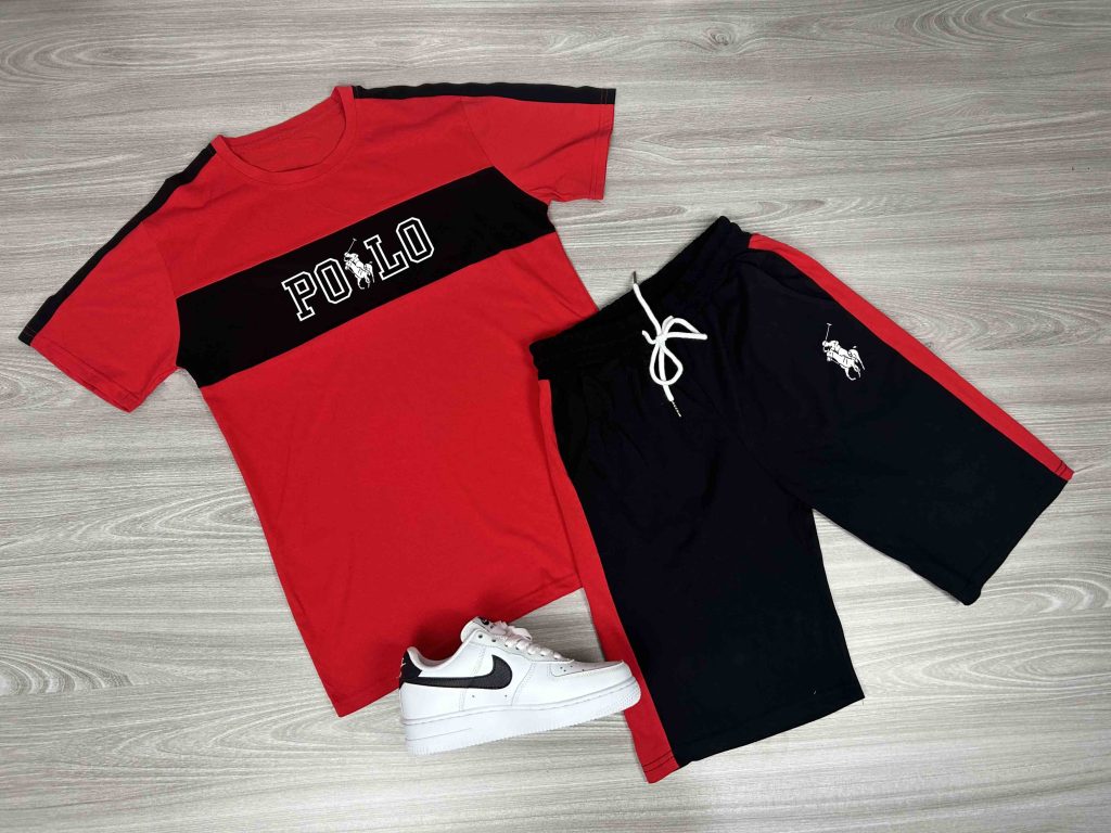 P-Men's Casual Short Sleeves + Shorts(N5165)P-Men's Casual Short Sleeves + Shorts(N5165)