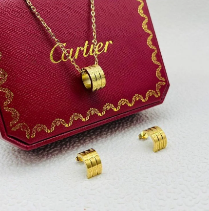 C-Necklace and earrings(DP1598)C-Necklace and earrings(DP1598)